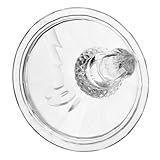 ARTSEWPLY Glasdeckel für Wasserkaraffe Ersatz Kannenabdeckung aus Verschleißfestem Glas für...
