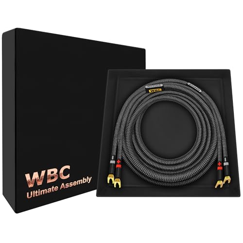 Cable de altavoz 8 AWG OFC para canal central de alta fidelidad 3m