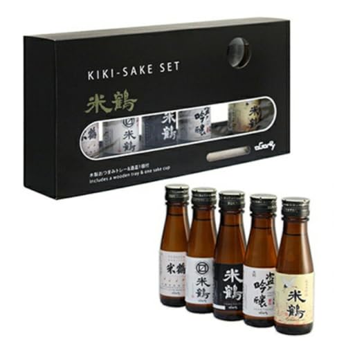 日本酒 きき酒セット 小 各100ml 計5本 [米鶴酒造 山形県 高畠町 tk06ays710000]