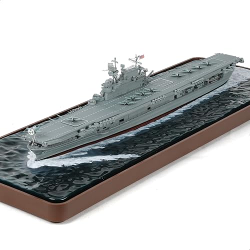 NUOTIE 1/700 USS Enterprise CV-6 Aircraft Carrier ABS + Alloy Diecast Boat Model World War II...