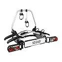 Enduro SD260 Fahrradträger mit Schiebeplattform, für Flügeltüren, Auto, Van, 60 kg Tragkraft, Aluminium, abschließbar, E-Bike kompatibel