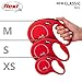 flexi® Classic S | 5m Seil Roll-Leine für kleine Hunde bis 12 kg | Rot | ausziehbare Hundeleine | Gewicht 160.4 gr | Maße 9.6 x 16.2 cm