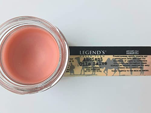 Legend's Creek Farm Herbal Salve - Healing Ointment with Frankincense, Myrrh, & Copaiba - Natural Balm for Skin Irritations & Body Aches - 1oz. Healing Balm Handmade in USA (Ancient Oils S.) - Image 4