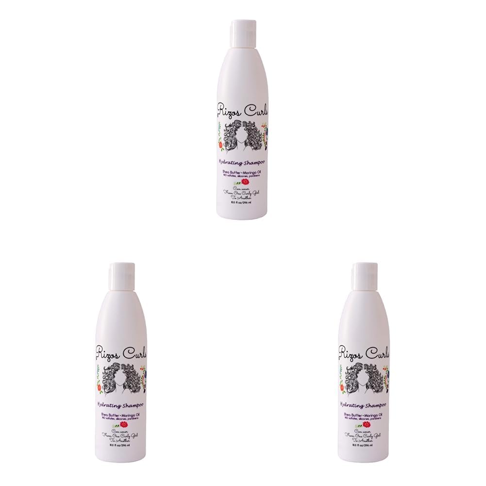 Rizos Curls Hydrating Shampoo (10fl oz) (Pack of 3)