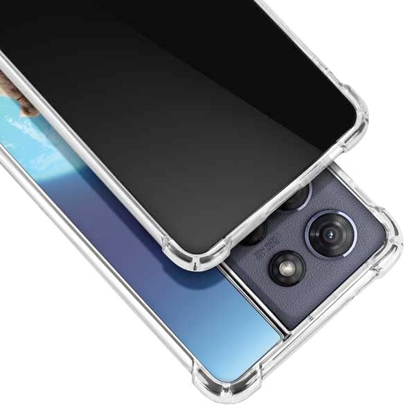Skinit Clear Phone Case Compatible with Moto G Power 5G (2025) - Officially Licensed Superman 2025 Superman & Krypto Watch The Earth Design