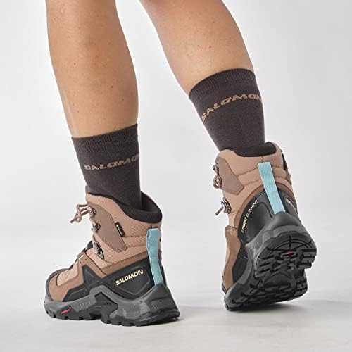 Salomon mens Quest Element Gore-tex Trail Running Shoe, Mocha Mousse, 9.5 US | Image 4
