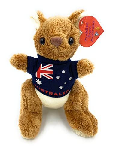 Aeisage Kangaroo Stuffed Animal 7.5 Inches Plush Kangaroo Toys Cute Australian Kangaroo Gifts For Kids Super Soft Stuffed Kangaroos #TOP22