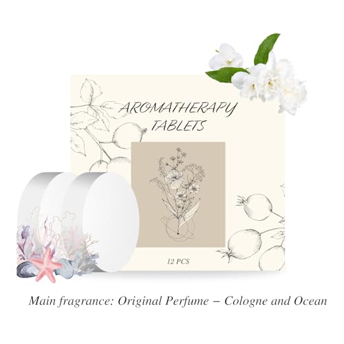 Image of 12Pcs Scented Tablets - Subtle Scent (Cologne + Ocean Scent)