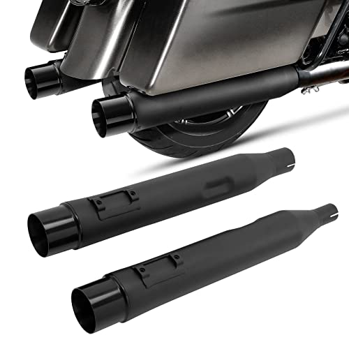 Tuyaux d'échappement double pour Harley Electra Glide : sublimez vos grands voyages en FLHTKL