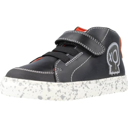 Basket Garvalin 221336G Gris chaussure de sport enfant souple en gomme