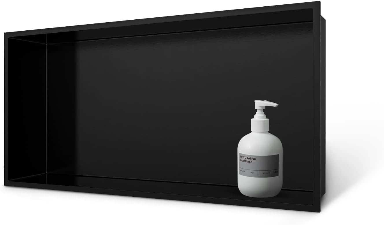 Merranox Shower Niche,Stainless Steel Shower Niche,Recessed Niche