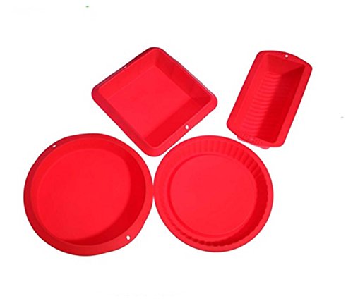 Fanaticism set di teglie da forno di silicone