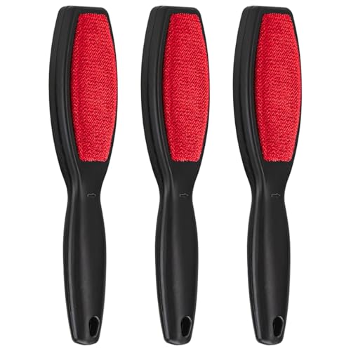 Cepillo de Pelusa de 3pcs 9.65x2.44 Pulgadas Problemas REULIBLES DE Doble PULLABLES REUDENTES PORTABLES para para Ropa CEBILLO Y POLPA con LA Manga para LOS MULTIVOS DE MUEBLOS