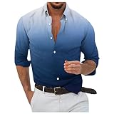Dress Shirts for Men,Yellow Shirt Men's Casual Button-Down Shirts Outdoor Long Sleeve Shirt Designer