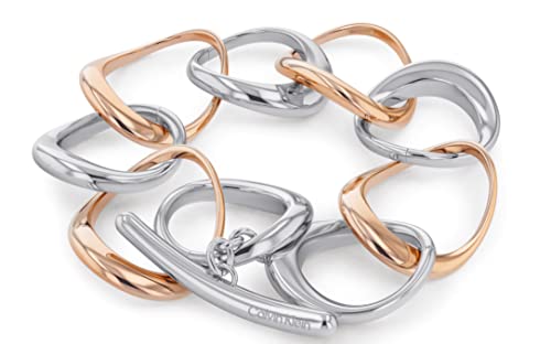 Calvin Klein Armband mit Knebelverschluss für Damen Kollektion WARPED RINGS - 35000007