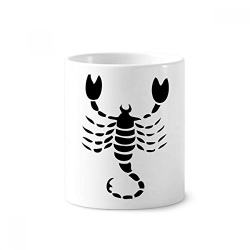 Gobelet céramique Scorpion DIYthinker pour ranger vos brosses et stylos sans basculer