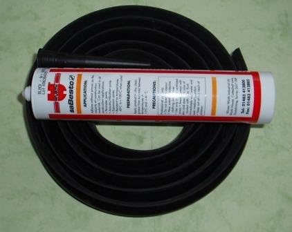 14ft 6in GARAGE DOOR FLOOR THRESHOLD WEATHER SEAL DRAUGHT EXCLUDER