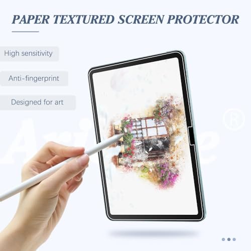 Image of Mizi (2Pack Paperfeel Screen Protector for iPad Air 11 M2 2024 (6th generation), Case Friendly Scratch Resistant HD Clarity, Apple Pencil Pro & Face ID Compatible