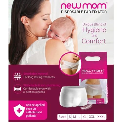 Image of Newmom Maternity Combo Pack (5 Maxi Pads + 5 Pad Fixator - XXXL)