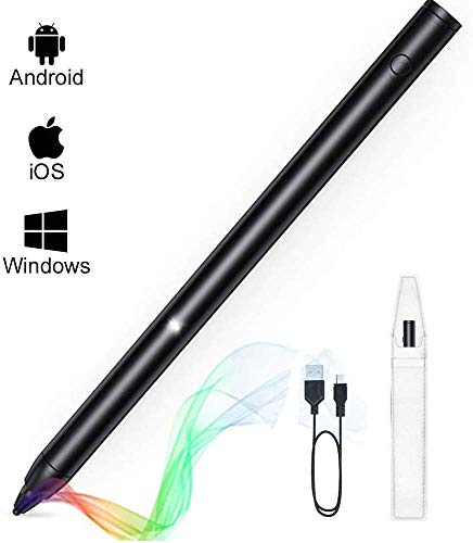 VersionTECH. Stylus Pen for Tablet, Drawing Digital Tactile Pencil (1.9mm High-Precision Fine Tip) Compatible for Android Apple IOS Samsung Ipad Iphone Huawei Microsoft Lenovo Phone Most Screens