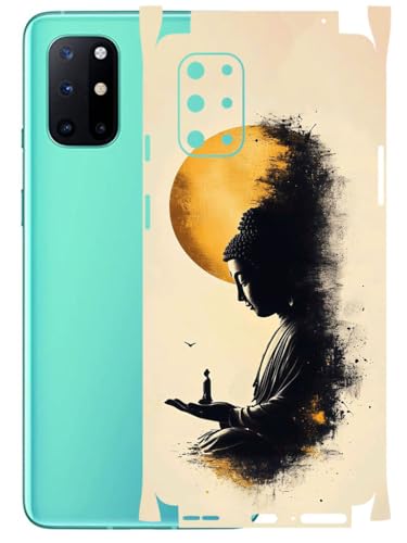 Image of AtOdds - Full Body Back Screen Guard Protector Film - Lamination Wrap Skin Sticker Compatible with ONEPLUS 8T | Scratchproof Matte Finish (Divine)