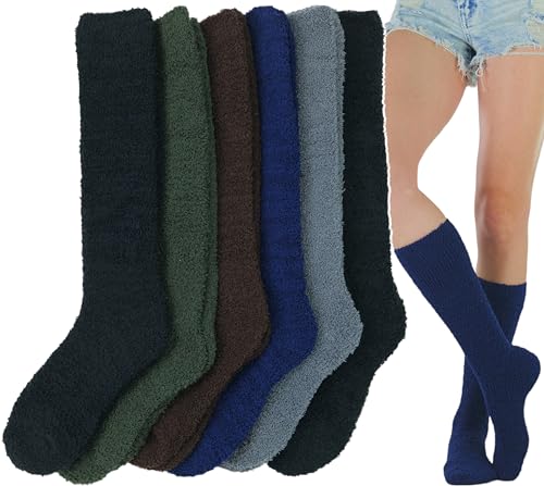 Image of ToBeInStyle Women's Pack of 6 or 12 Knee High Socks