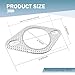 CouTunp 2PCS Car Exhaust Gasket, 2.5