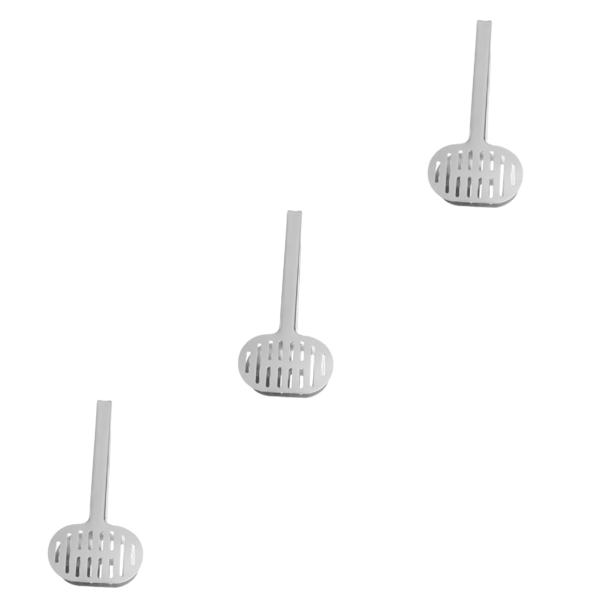 MAGICLULU 3pièces Pince à Nourriture Multifonction Acier Inoxydable Pince Anti-brûlure Pour Buffet Et Cuisine Idéale Pour Servir Burgers Poissons Gâteaux Et Plus
