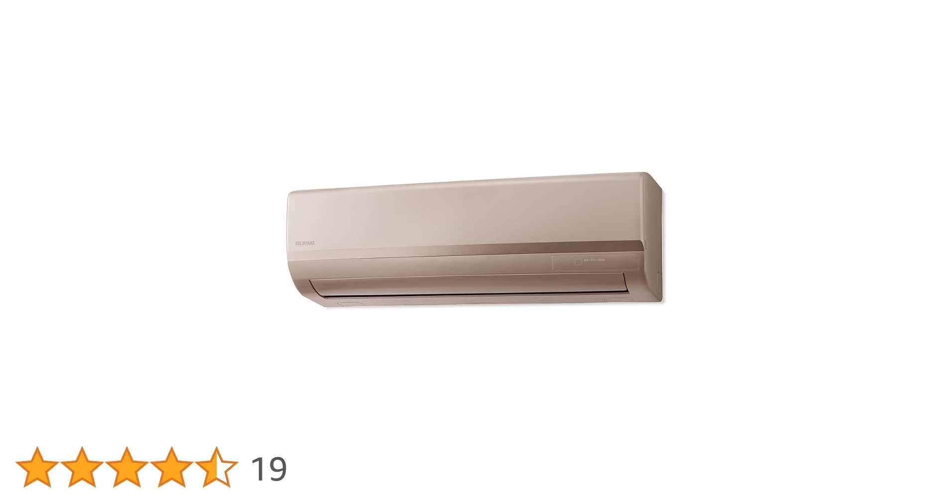 Amazon | アイリスオーヤマ エアコン 6畳 2.2kW 施工なし カラー