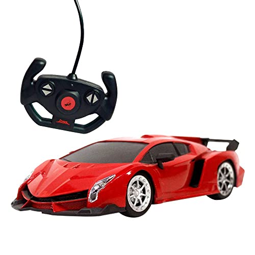 Carrinho de Controle Remoto Batalha Veloz 2 Carros 4 Funções, DM Toys