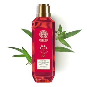 Forest Essentials Ayurvedic Bhring Raj Herb Enriched Head Massage Oil, 200ml