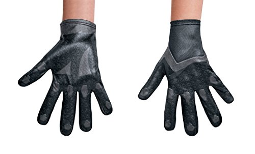 Disguise Black Power Ranger Movie Child Gloves, One Size