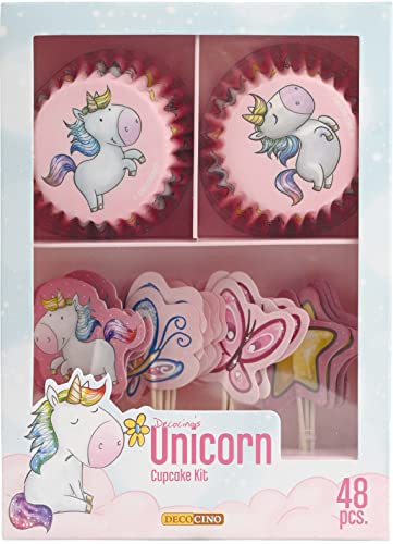 Demmler Muffin - Pirottini di carta per cupcakes, 5 x 5 x 2,5 cm, 120 pezzi, inclusi 4 centrini dorati, made in Germany