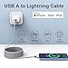 Durable iPhone Charger Cord 6FT 3Pack [Apple MFi Certified] Lightning Cable Nylon Braided iPhone Cord Fast Charging Cable Compatible with iPhone 14/13/12 Pro Max/12Pro/11