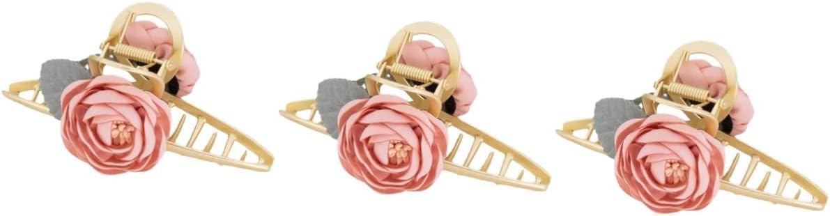 Fermagli for capelli Artiglio Forcina Fiore Fermagli for capelli for donna Mollette for capelli for ragazze Gioielli for capelli for ragazze Fermagli for capelli Fiori for capelli Fiore Fermaglio for