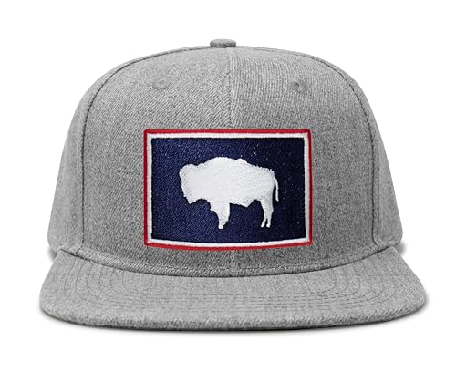 Image of International Tie State Hat for Men and Women, Adjustable Snapback Trucker Baseball Cap with Embroidered Patch