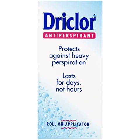 Driclor Antiperspirant Roll On Applicator, Protects Against Heavy Perspiration, 20 ml Cover