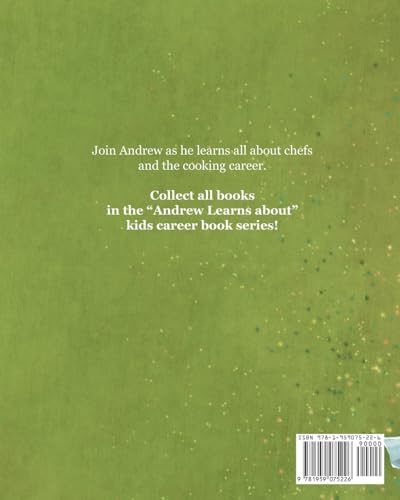 Andrew Learns about Chefs: Career Book for Kids (STEM Children's Book) (Career Books for Kids) - Image 2