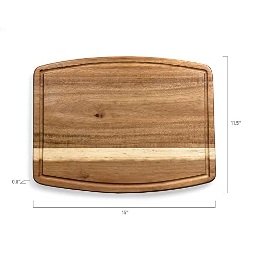Tabla de cortar ovalada de madera Acacia Harry Potter miniatura 5