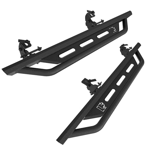 Estribos RYNOSKIN para Jeep Wrangler JK 2 puertas 2007-2018 miniatura 1