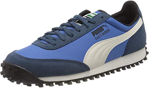 Image of PUMA Men's Zapatilla Baja Sneakers, Blue (Palace Blue-Dark Denim 01), 8