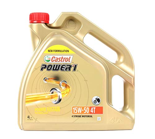 Castrol POWER1 4T 15W-50 Aceite de Moto 4L