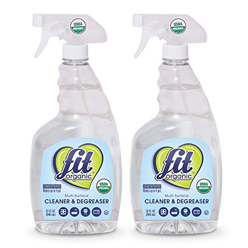 Fit Organic: Organic All Purpose Cleaner, Natural All-Purpose Cleaners, Cleaning Spray-All Purpose
