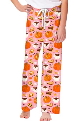 Image of Remimi Girl Boy Plaid Pants Drawstring Summer Casual Loose Bottoms 5-14 Years
