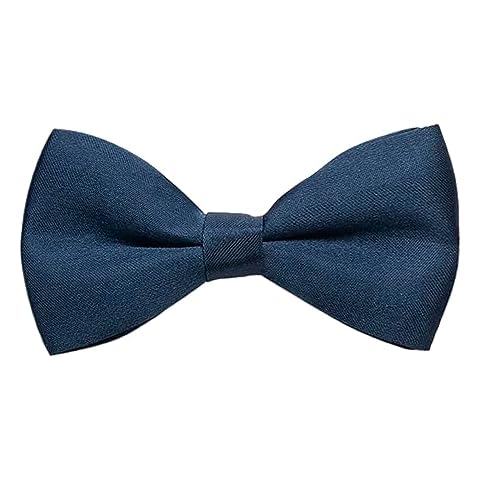 FACATH Pre-Tied Toddler Bow Tie Navy Blue Cover