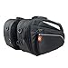 KKmoon Par Alforjas para Moto, Alforjas Moto Laterales,34L/1pc Bolsa de Casco de Moto Impermeable,1680D PU Cuero