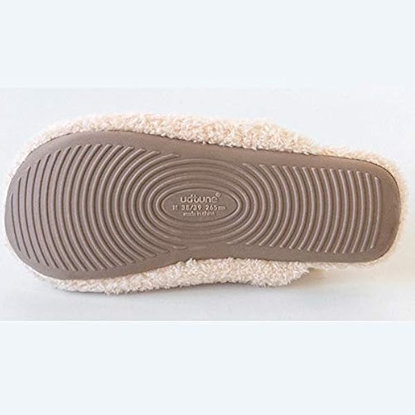 Home Warm Cotton Slippers,Plush Fleece Lined Wool-Like Comfortable Warm Fluffy Memory Foam Shoes Indoor Outdoor Anti-Skid Rubber Sole Machine Washable,Green,36~37 (Green 36~37)