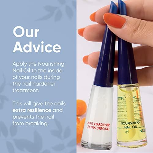 Herome Nourishing Nail Oil - Restores Dry and Fragile Nails - Prevents Splitting and Breaking - 10ml.