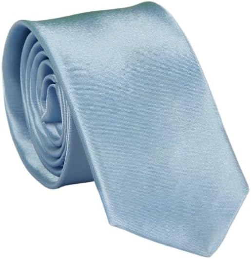 Korean Classic Solid Color Polyester Fiber Hand-operated Narrow Version Adult Leisure Tie Accessories