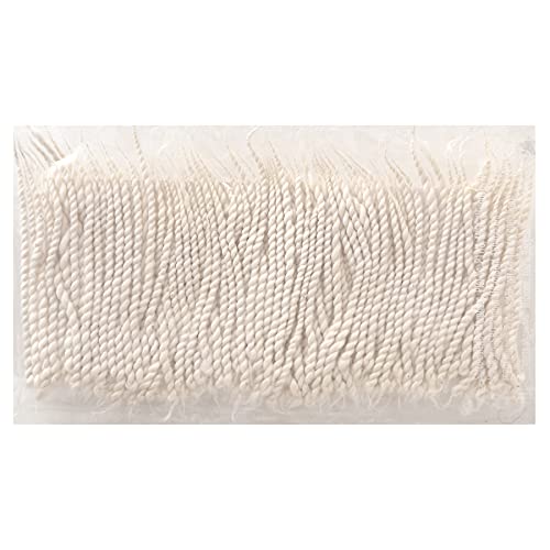 Image of Om Phool Batti Twisted Long Cotton Double Wicks for Diya, Lambi Diya Batti for Pooja, Arti- 1200 Pcs (Pack of 1, White)